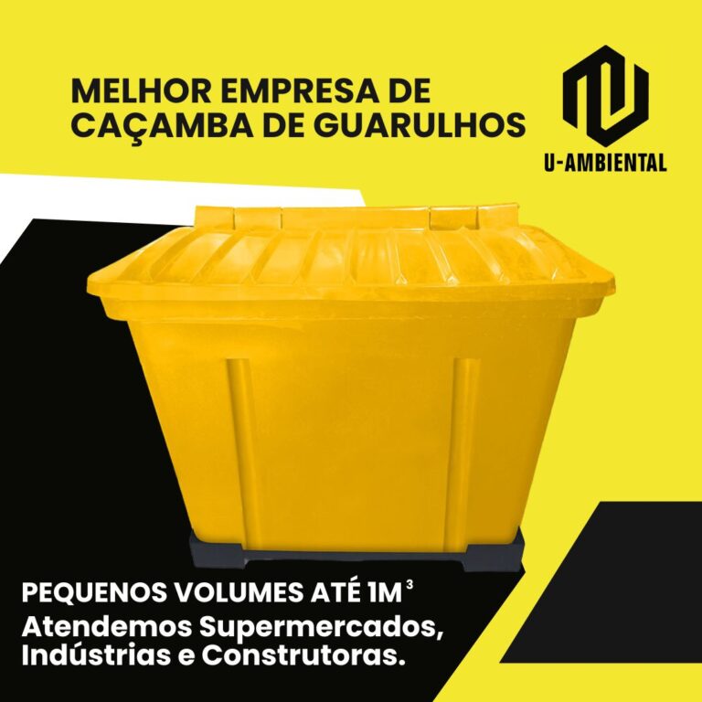 Melhor Empresa de Caçamba de Guarulhos